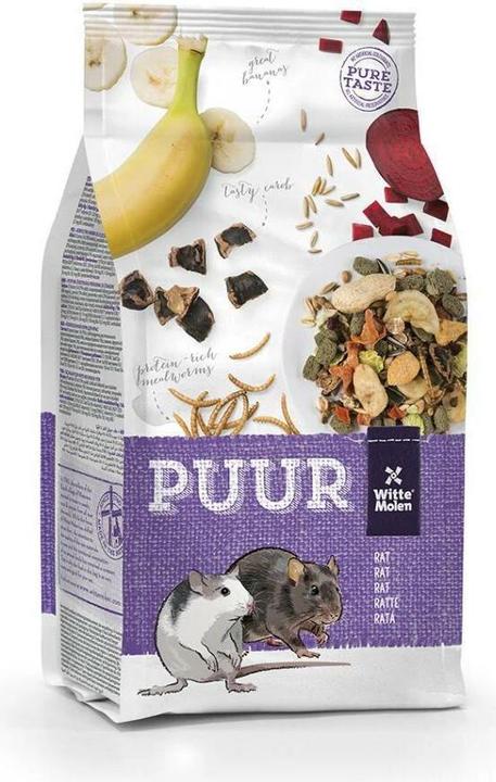 Witte Molen Hauptfutter Puur Gourmet-Müsli für Ratten (0.82 kg, 1 x)