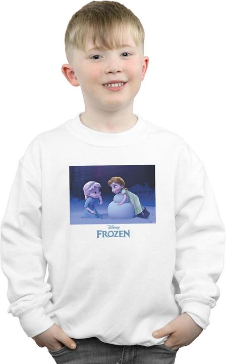 Actual product image Disney Boys Frozen Build A Snowman Sweatshirt (140, 146)