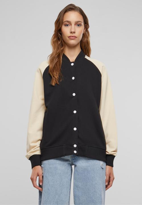 Produktbild Urban Classics Ladies Light Terry Raglan College Jacket - 166857 (XXL)