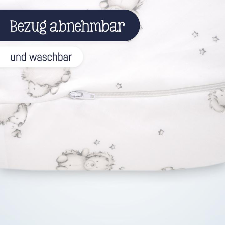 Actual product image Julius Zöllner Nursing Pillow Pearl Filling (190 cm)