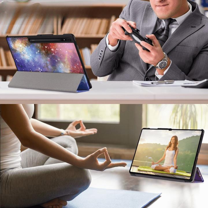 Produktbild Cover-Discount Galaxy Tab S9 Ultra - Tri-fold Smart Case Universum (Galaxy Tab S9 Ultra)