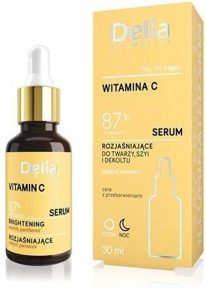 Delia Cosmetics Face, Neck, and Decollete Brightening Serum 30ml - Vitamin C Serum (30 ml)