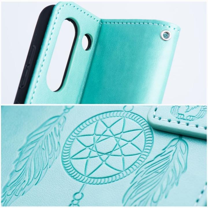 Image du produit OEM Back panel cover MEZZO Book case for SAMSUNG A16 5G dreamcatcher green (Samsung Galaxy A16 5G)