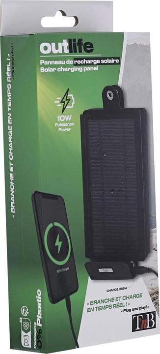 Actual product image T'nB TNB OLSP15 10 Watt foldable solar panel