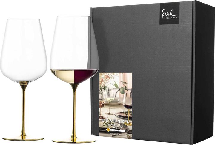 Immagine prodotto Eisch Essenca SensisPlus Gold Edition Allround-Weingläser (58 cl, 2 Occhiali, Bicchieri da vino bianco)