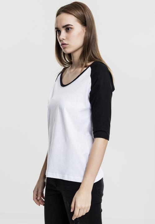 Actual product image Urban Classics Ladies 3/4 Contrast Raglan Tee (L)