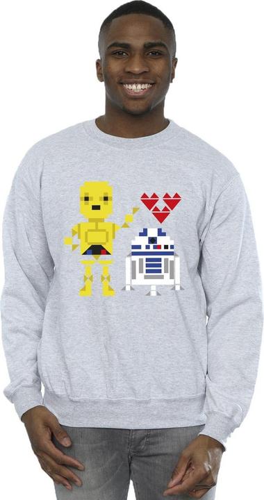 Immagine prodotto Star Wars Heart Robot Felpa Uomo (S)