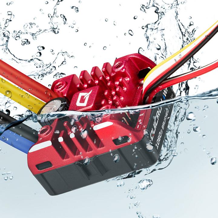 Produktbild Hobbywing Brushed Regler QuicRun WP1080-G2 Crawler 80A, 2-3S