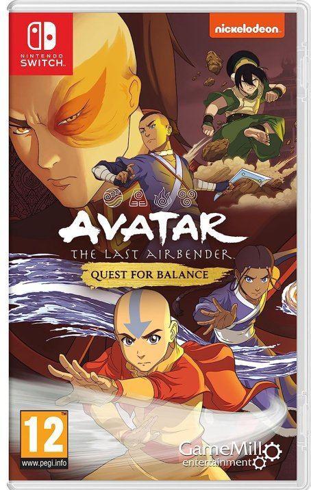 Actual product image GameMill Entertainment Avatar: The Last Airbender - Quest for Balance (Code in Box) (Switch)