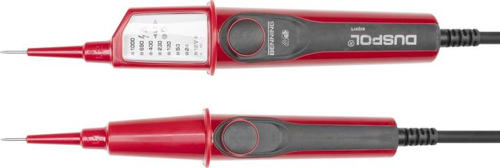 Actual product image Gedore Voltage tester 6-1000 V 2-pole with LED display (CAT IV 600V, CAT III 1000V)