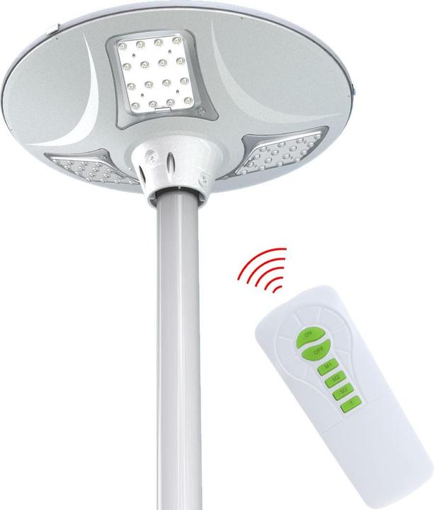 Actual product image Powerneed SLL12 Outdoor Lighting Outdoor Base/Post Lighting Non-Replaceable Bulb(s) LED (2000 lm, IP65)