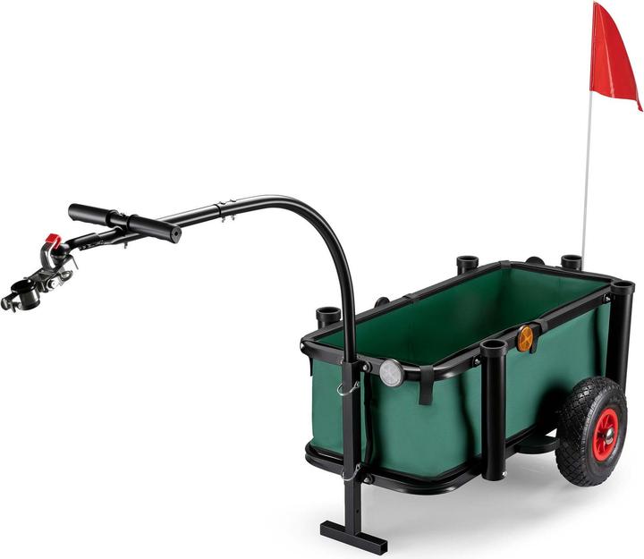 Actual product image Wiltec Fishing trolley with bag Fishing trolley up to 50kg handcart Transport trolley