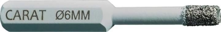 Actual product image Carat Tile drill bit D.6mm 30mm hexagonal mount (6 millimetres)