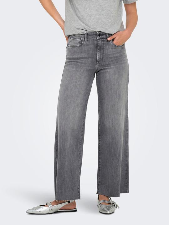 Produktbild Only ONLANN-MADISON Hohe Taille Verkürzt Jeans Jeans mit weitem Bein (32)