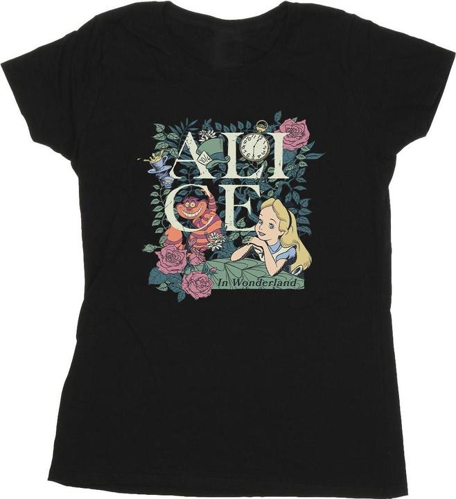 Image du produit Disney - T-shirt ALICE IN WONDERLAND LEAFY GARDEN - Femme (XL)