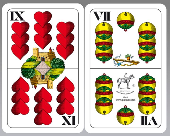 Immagine prodotto Piatnik Carte da gioco giganti oppeldeutsch (Tedesco)