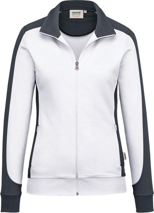 Immagine prodotto Hakro Giacca da donna con felpa a contrasto bianco/antracite Gr.3XL (3XL)