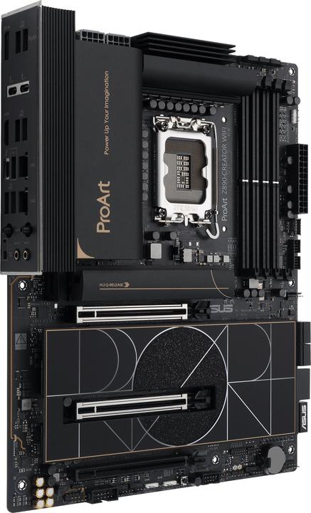 Produktbild ASUS MB PROART Z890-CREATOR WIFI (Intel,LGA1851,DDR5,ATX) (Socket S1, Intel Z890, ATX)