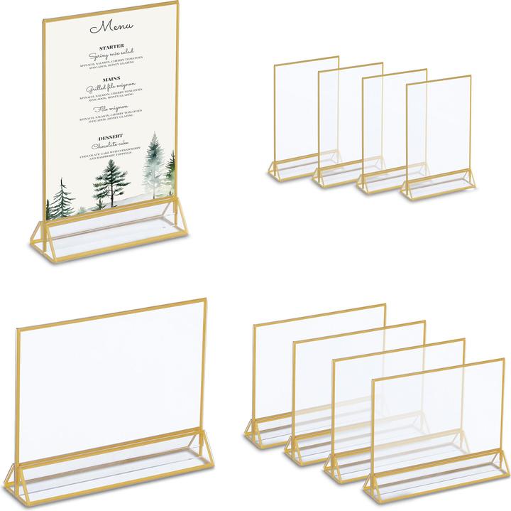 Actual product image Relaxdays 10x table stand (A5)