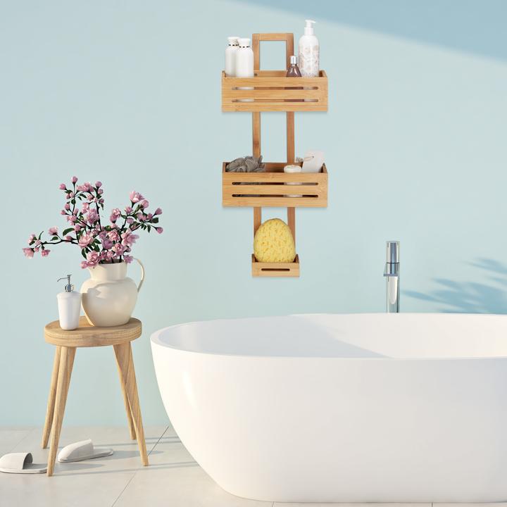 Produktbild Relaxdays Bambus (28 x 15.5 x 65 cm)