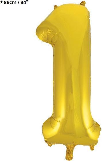 Immagine prodotto Unique Palloncino foil numero "1 (1 x)