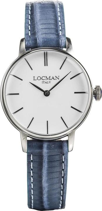 Locman Italy Damenuhr 1960 Lady Ref. 0253A08A (Analoguhr, 32 mm)