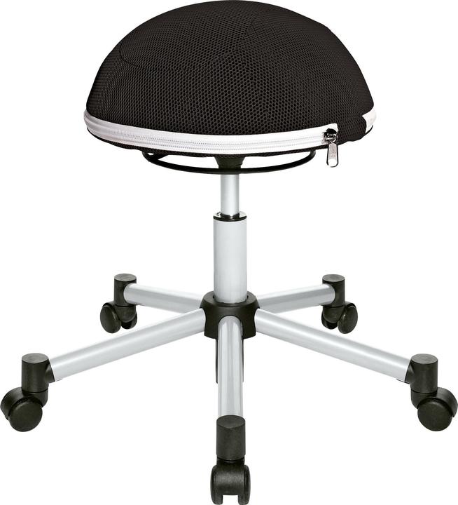 Produktbild Topstar Fitness-Hocker "Sitness Half Ball", schwarz Sitzhöhe: 530