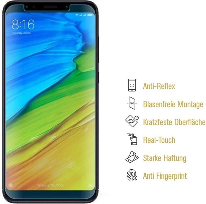 Produktbild Protectorking 6x Panzerfolie Anti-Shock matt entspiegelt (6 Stück, Xiaomi Redmi 5A)