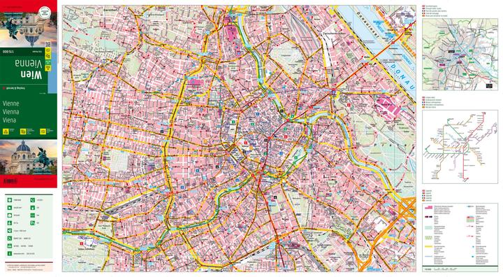 Produktbild Wien, Stadtplan 1:15.000, freytag & berndt