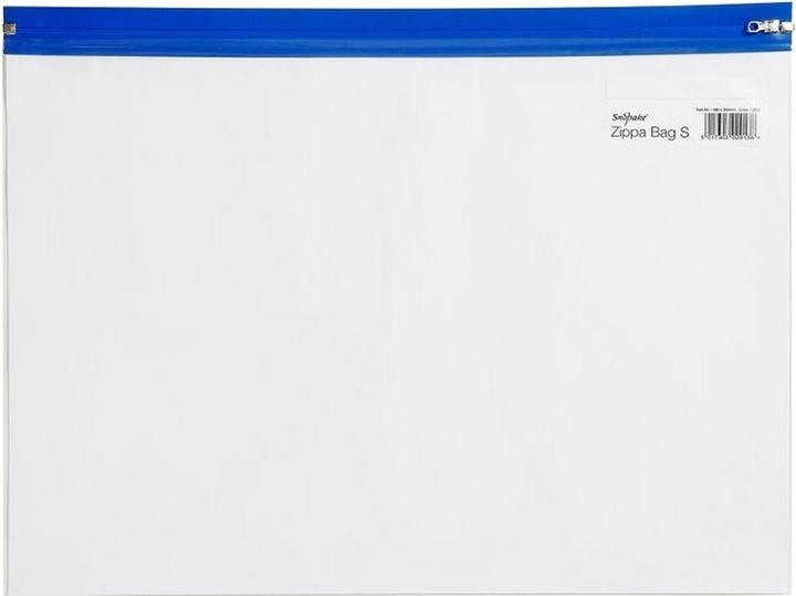 Produktbild Snopake Reissverschlusstasche 12796 LDPE Transparent (A4, 1 x)