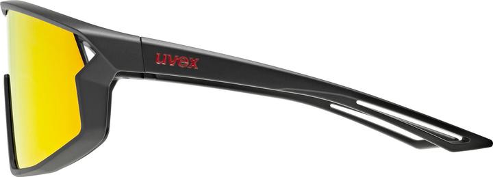 Actual product image Uvex Sports Skyryse jr. (Matt black, Mirror Red)