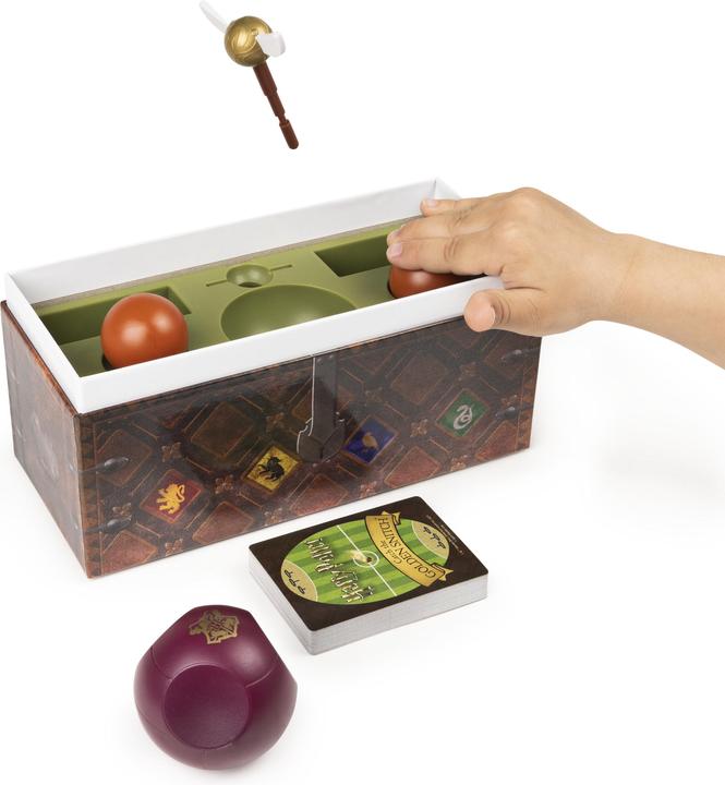 Image du produit Spin Master Harry Potter, La course au Vif d'or, Jeu de plateau de Quidditch pour sorciers, sorcières et Moldus