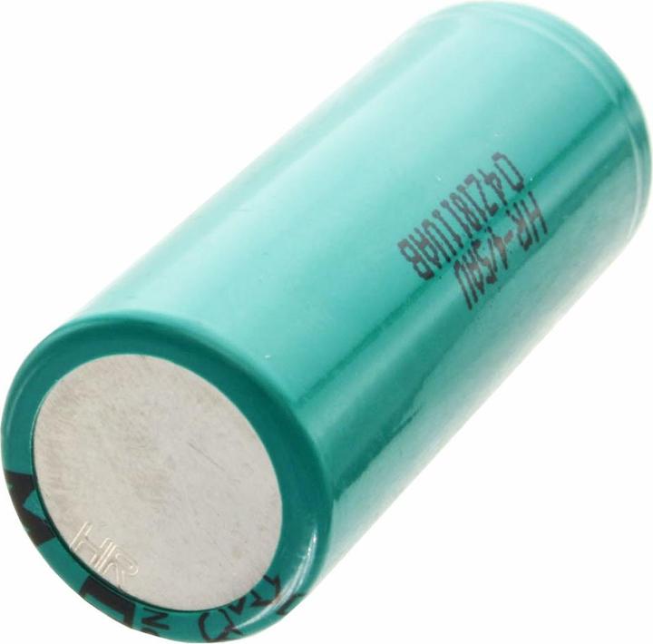 Actual product image FDK HR-4/5AU battery, 4/5A, without solder tag (1 pcs., 2150 mAh, Rechargeable battery)