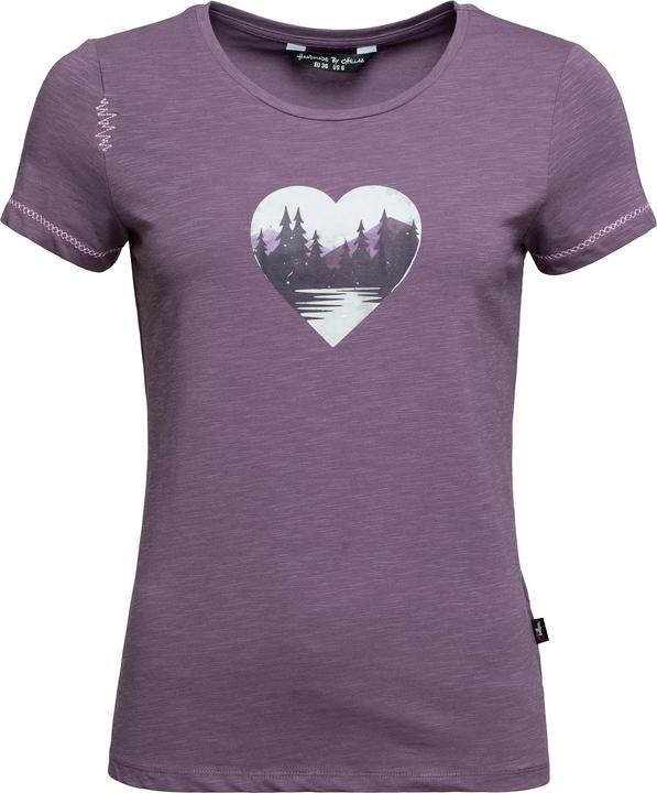 Actual product image Chillaz Women's Gandia Mountain Heart T-Shirt (40)