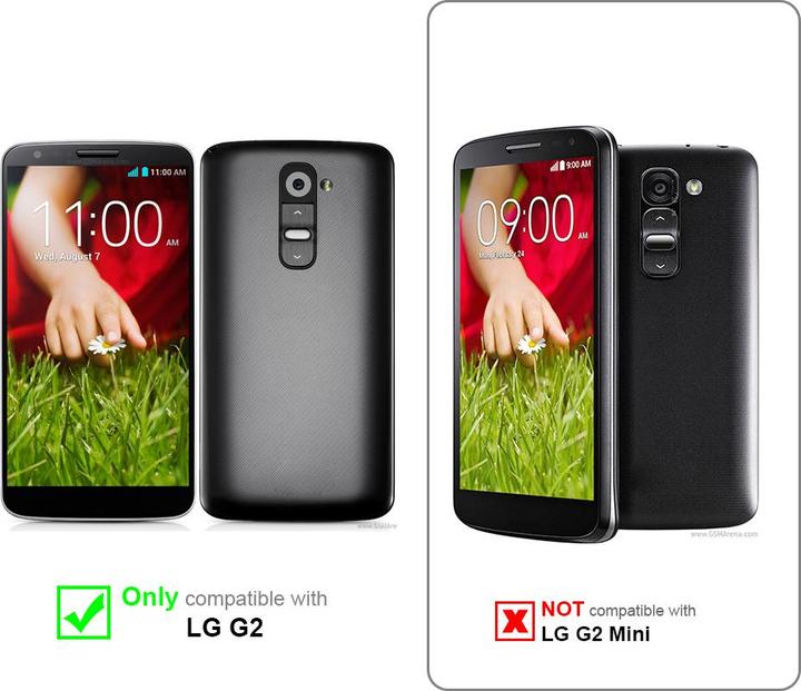 Actual product image Cadorabo Chain case for LG G2 necklace cover adjustable