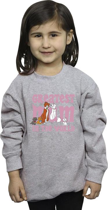 Immagine prodotto Disney The Aristocats Greatest Mum Felpa Ragazze (140, 146)