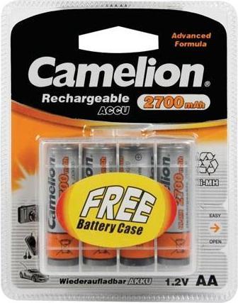 Actual product image Camelion NH-AA2300BP4 - Rechargeable battery - nickel metal hydride (NiMH) - 1.2 V - 4 S (4 pcs., AA, 2300 mAh, Rechargeable battery)