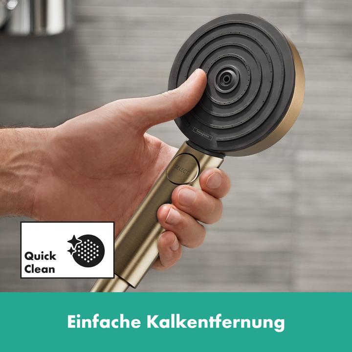 Produktbild hansgrohe Pulsify Select S Duschkopf 105, 3 Strahlarten Relaxation, 24110 (3 Strahlarten)