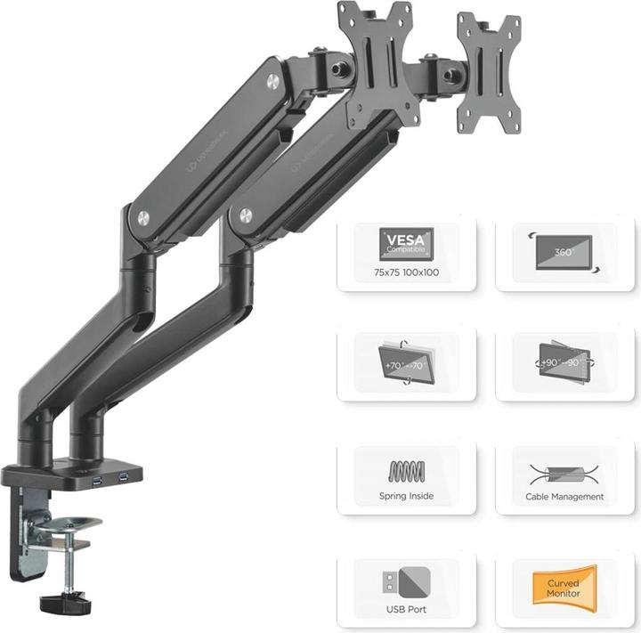 Actual product image Ultradesk Branch Double (Table, 32")