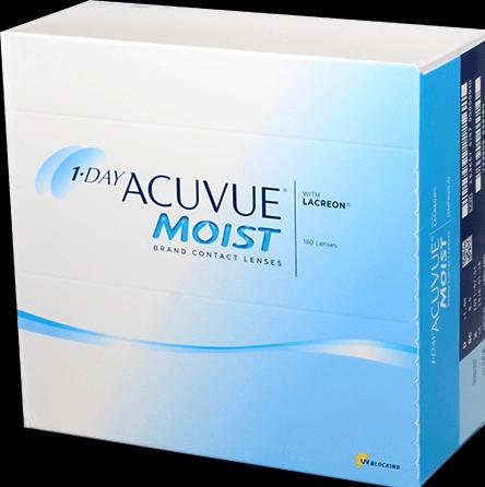 Produktbild Acuvue Moist (180 Stück, Tageslinse, Sphärisch)