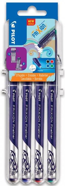 Produktbild Pilot FriXion Fineliner Set2Go x4 Standard (Mehrfarbig, 4 x)