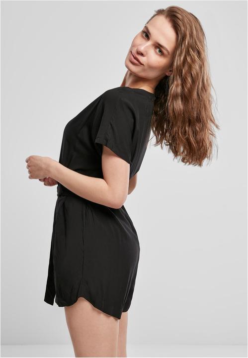 Produktbild Urban Classics Ladies Short Viscose Belt Jumpsuit (M)
