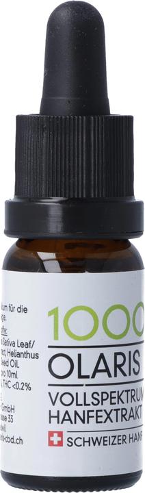 Produktbild Olaris Vollspektrum Hanfextrakt 1000 neu (Körpermilch, 10 ml)