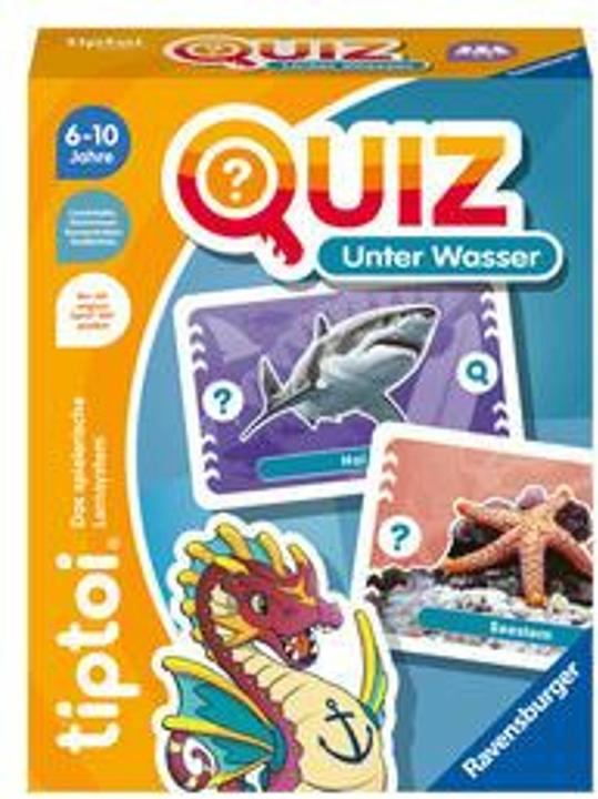 Image du produit Ravensburger tiptoi 00192 Quiz sous l'eau, jeu de quiz pour les enfants à partir de 6 ans, pour 1-4 joueurs (Allemand)