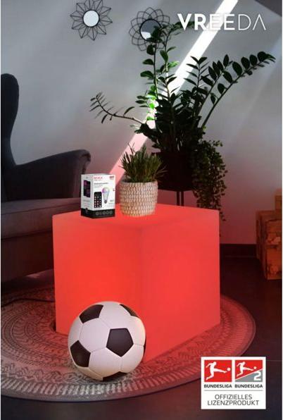 Actual product image 8 seasons design 8 seasons outdoor light cube 43cm Bluetooth (810 lm, E27, IP44)
