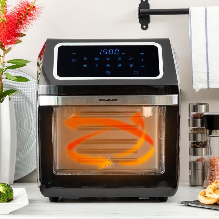 Produktbild InnovaGoods Heissluftfritteuse Fryinn Pro Max 12000 1800 W 12 L Edel (EU-Stecker)