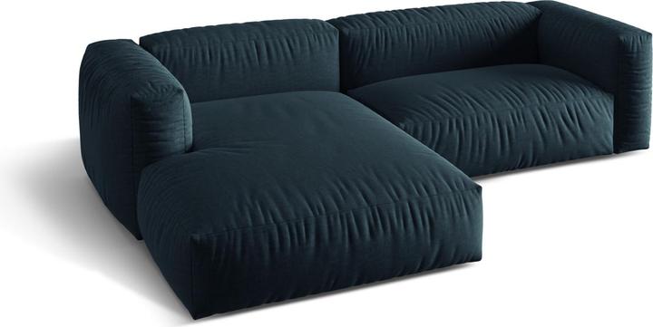 Image du produit Micadoni Canapé D'Angle Gauche Modulaire, "Martina", 2 Places, 283x176x75 Fabriqué en Europe (Canapé d'angle)