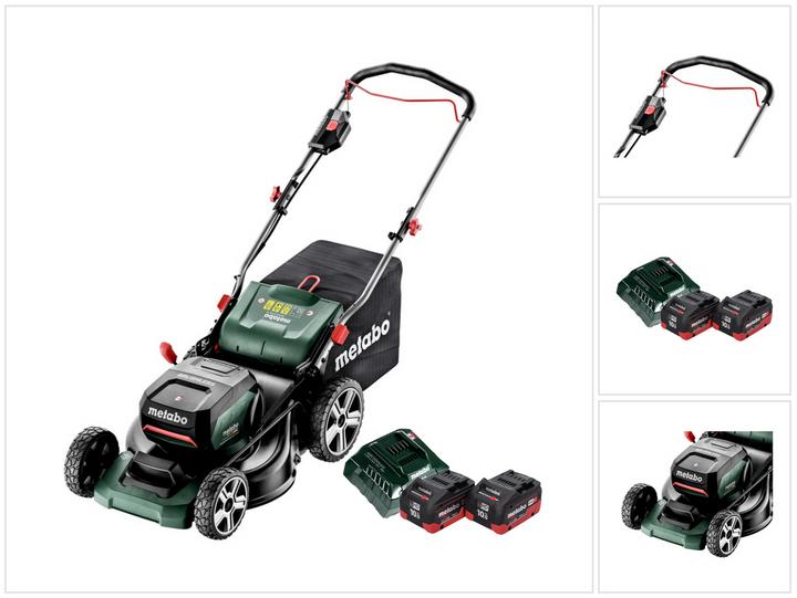 Metabo RM 36-18 LTX BL 46 Battery lawn mower 36 V ( 2x 18 V ) 46 cm Brushless + 2x battery 10.0 Ah + (Rechargeable battery operated)