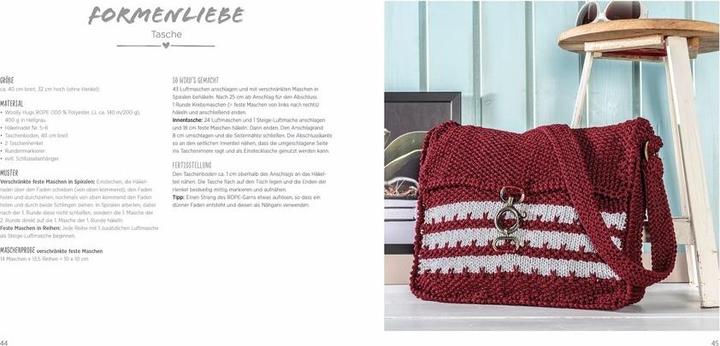 Immagine prodotto Woolly Hugs Taschen & Wohn-Deko stricken aus ROPE-Garn (Tedesco, Abbraccio Veronica, 2020)