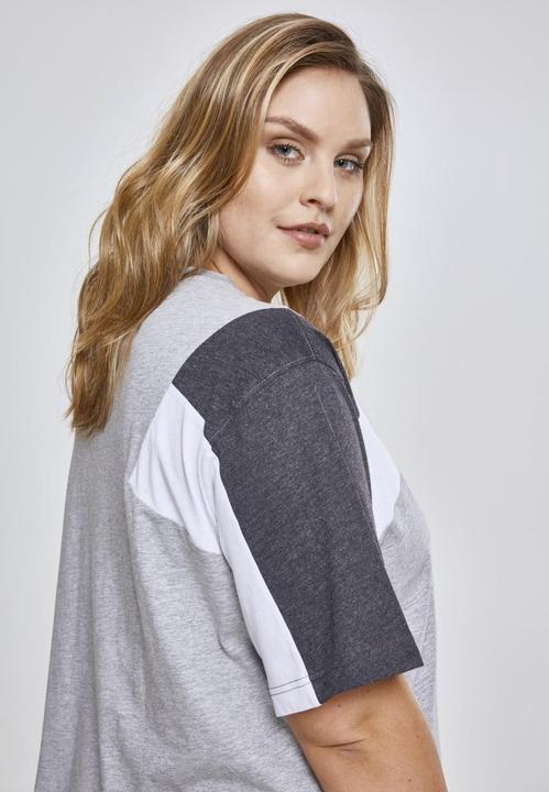 Image du produit Urban Classics Ladies 3-Tone Short Oversize Tee (3XL)